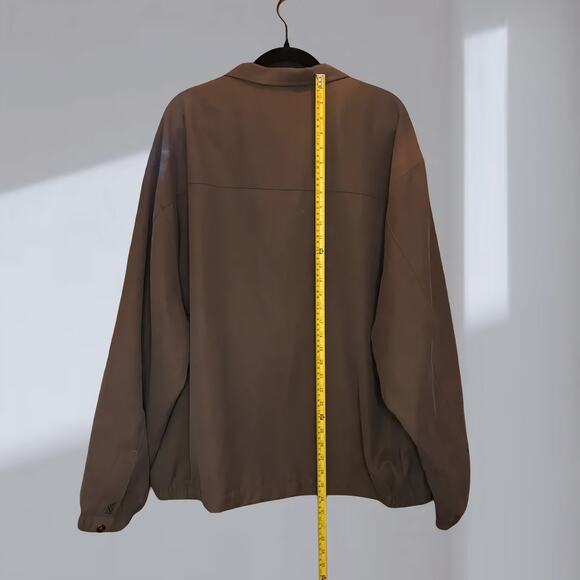 Cutter & Buck Zip-Up Jacket – Men’s XXL / Relaxed Fit (Taupe / Brown-Grey) - Picture 4 of 4